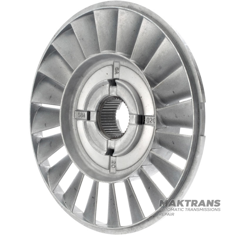 Koło reaktora sprzęgła hydrokinetycznego TOYOTA AC60 58A020 / [Ø zew. 185,20 mm, 38 zębów]