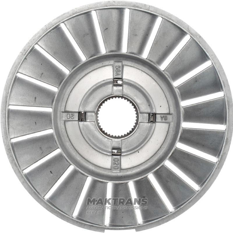 Koło reaktora sprzęgła hydrokinetycznego TOYOTA AC60 58A020 / [Ø zew. 185,20 mm, 38 zębów]