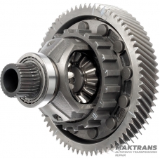 Mechanizm różnicowy kompletny (4WD) VAG DSG6 DQ250 02E (71 zębów, średnica zewnętrzna przekładni 221,70 mm)