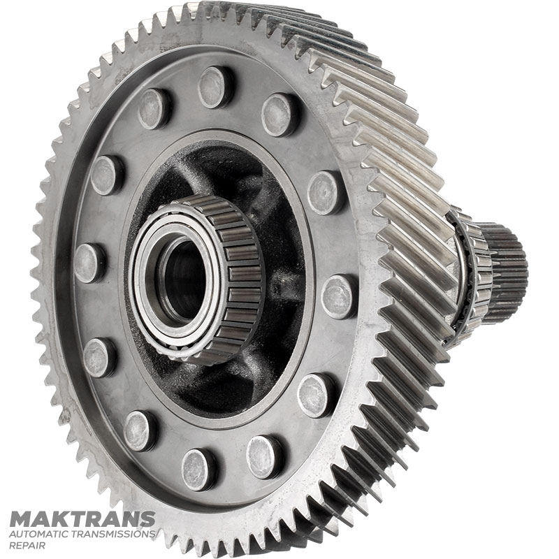 Mechanizm różnicowy (4WD) VAG DSG6 DQ250 02E (71 zębów, średnica zewnętrzna przekładni 221,70 mm)