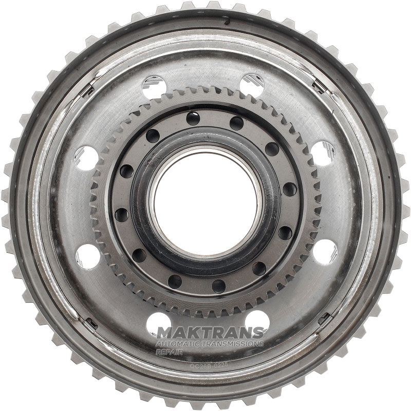 Centralne koło słoneczne - 57 zębów (zewnętrzna Ø 86 mm) / tylne koło planetarne - 82 zęby (zewnętrzna Ø 122,45 mm) Hyundai / KIA A8MF1 457554G600