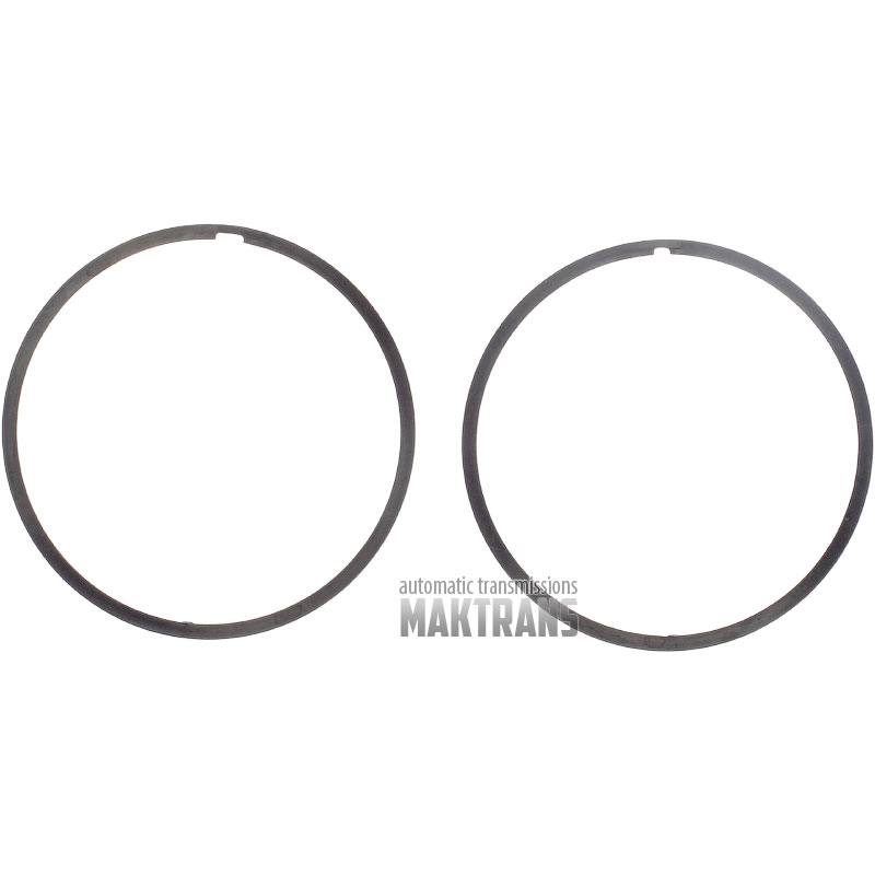 JATCO CVT JF015E Zestaw pierścieni dzielonych wału pośredniego mechanizmu różnicowego Plastik [PEEK] (40,40 mm x 1,40 mm x 37 mm) [w zestawie 2 pierścienie dzielone]