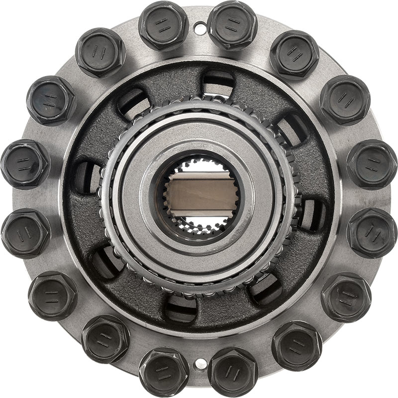 Mechanizm różnicowy 2WD TOYOTA U881E — (16 śrub mocujących, średnica wewnętrzna dla półosi 35,10 mm, 24 otwory na półoś)