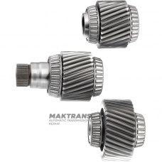 Komplet kół zębatych walcowych skrzyni rozdzielczej ZF 5HP19 FAU – 34 zęby (Ř zew. 101,90 mm), 29 zębów (Ř zew. 86,30 mm), 28 zębów (Ř zew. 85,70 mm)