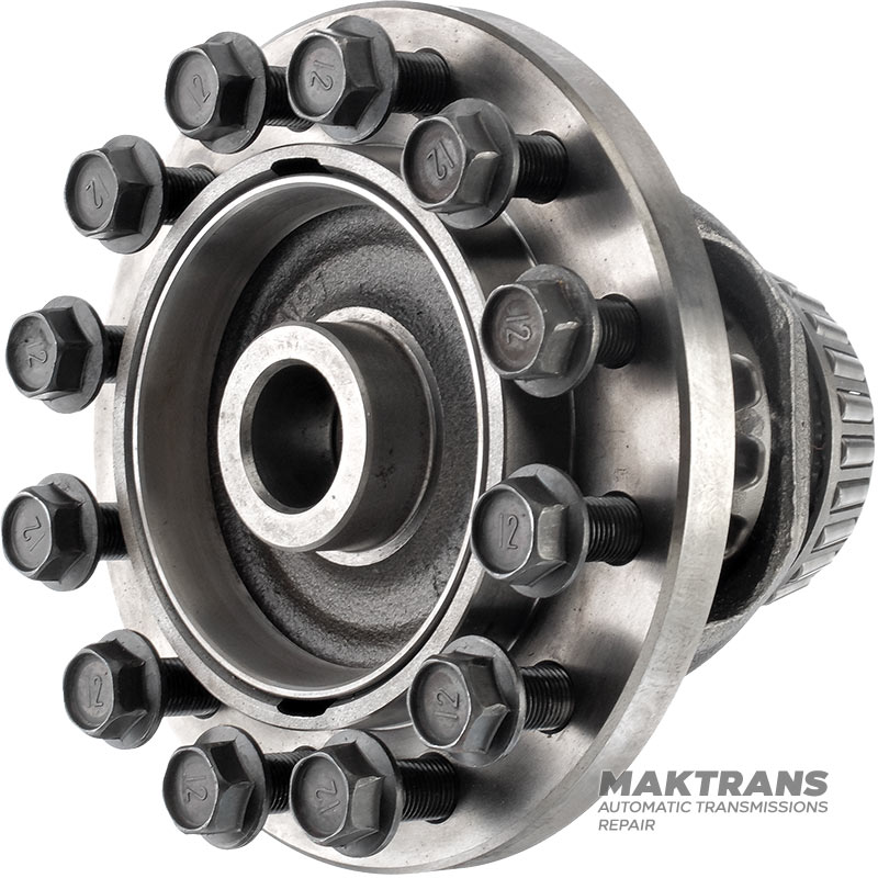 Mechanizm różnicowy 2WD JATCO JF506 – (12 śrub montażowych, ustawienie dla półosi 27,30 mm, 34 wypusty dla półosi)