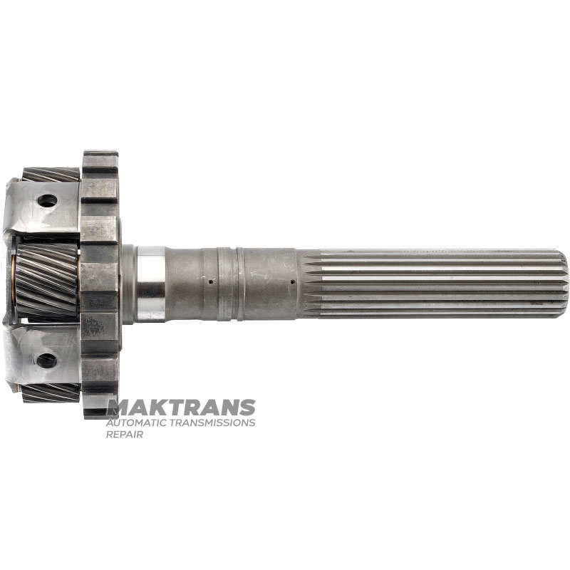 Wał wyjściowy (2WD) / tylna przekładnia planetarna TOYOTA AB60E AB60F - długość wału 238 mm, 22 wypusty (Ř zew. 37,95 mm) / 4 satelity, 20 zębów (Ř zew. 38,35 mm)