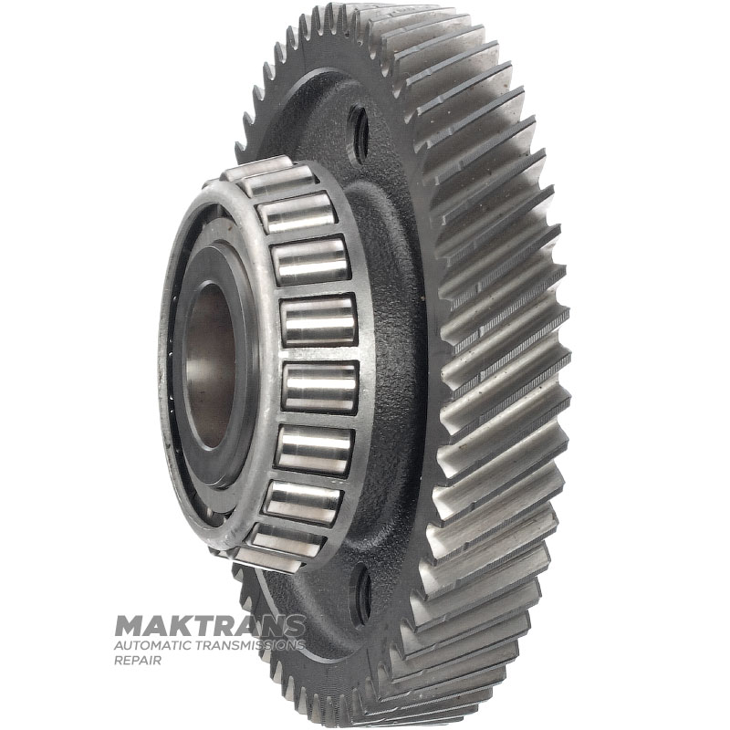 Koło zębate napędzane wałka mechanizmu różnicowego A4AF3 A4BF2 - 55 zębów (Ř zewnętrzna 134,80 mm), 27 wypustów