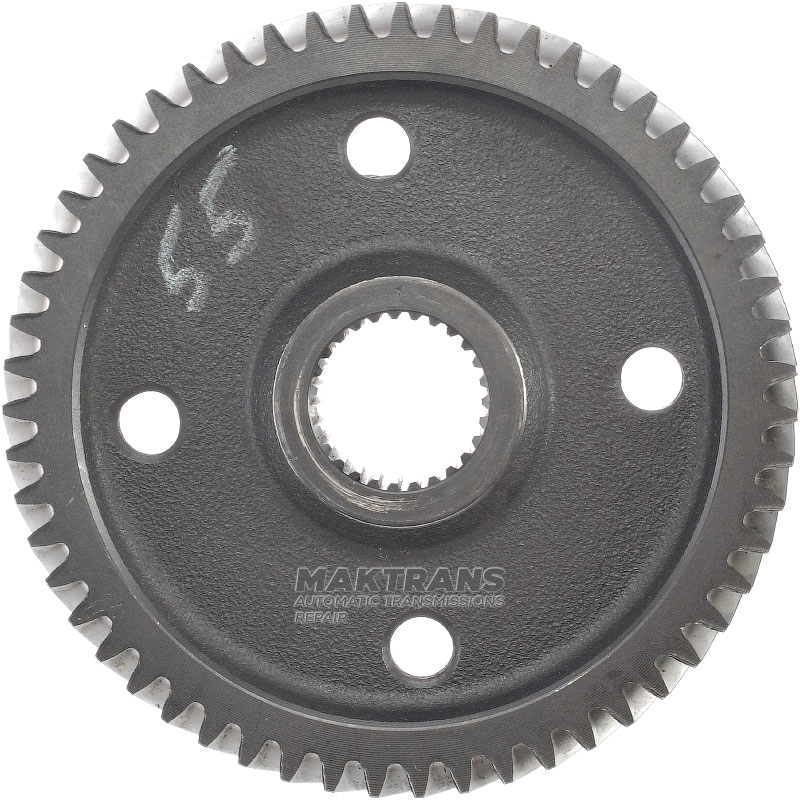 Koło zębate napędzane wałka mechanizmu różnicowego A4AF3 A4BF2 - 55 zębów (Ř zewnętrzna 134,80 mm), 27 wypustów