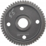 Koło zębate napędzane wałka mechanizmu różnicowego A4AF3 A4BF2 - 55 zębów (Ř zewnętrzna 134,80 mm), 27 wypustów
