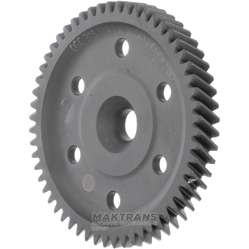 Koło zębate napędzane pompy oleju VAG DSG DQ381 0GC 0GC315119J - 56 zębów (Ř zew. 84,10 mm)