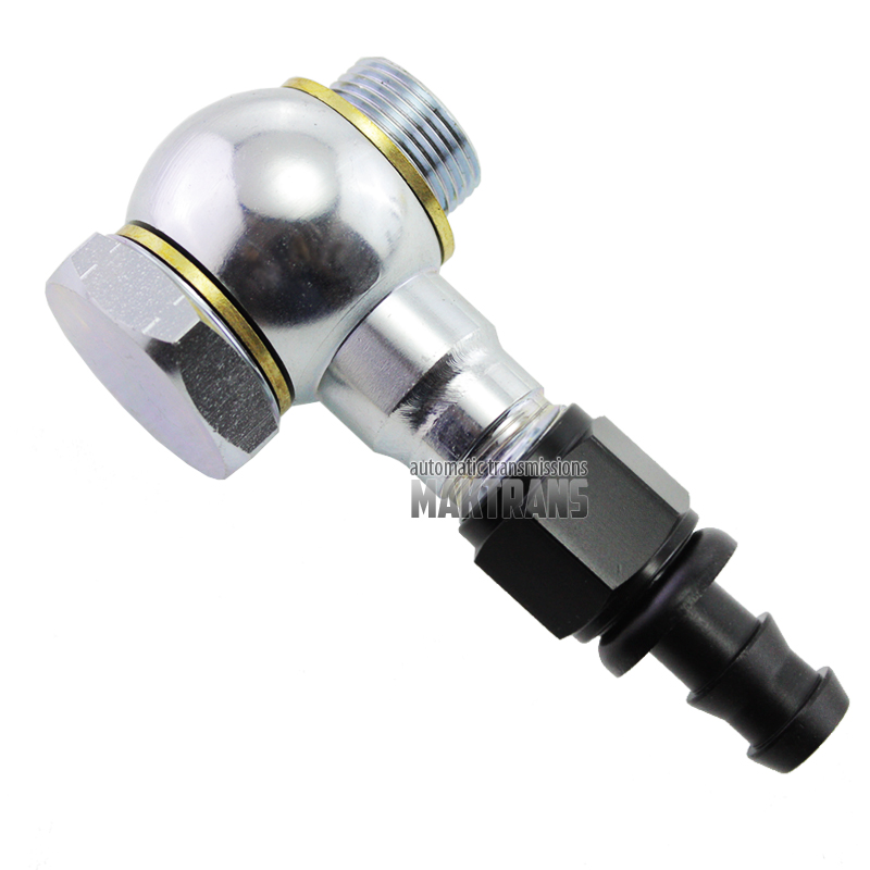 Uniwersalna chłodnica oleju 12-rzędowa M22x1,5 ze złączami Banjo na wąż 13mm