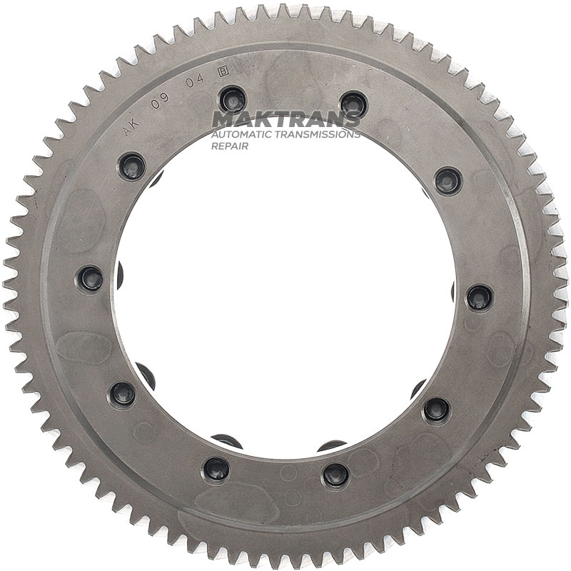Koło zębate mechanizmu różnicowego JATCO JF404 / RE4R05A 001498081B – 81 zębów (Ř zewnętrzna 201,85 mm)