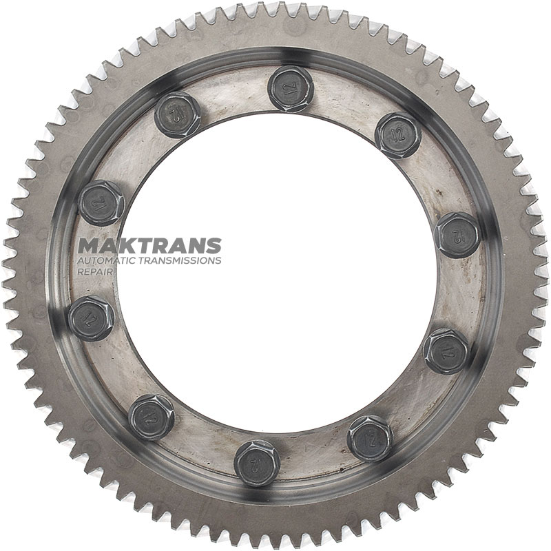 Koło zębate mechanizmu różnicowego JATCO JF404 / RE4R05A 001498081B – 81 zębów (Ř zewnętrzna 201,85 mm)