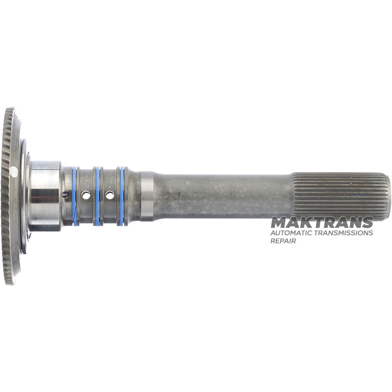 Wał wyjściowy SsangYong DSI-6 / DSI M78 0574-671012 - długość główna 235 mm, 38 wypustów (Ř zewnętrzna 30,65 mm)