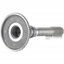 Wał wyjściowy SsangYong DSI-6 / DSI M78 0574-671012 - długość główna 235 mm, 38 wypustów (Ř zewnętrzna 30,65 mm)