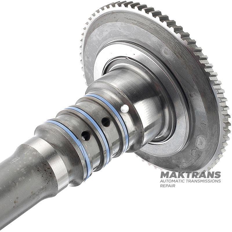 Wał wyjściowy SsangYong DSI-6 / DSI M78 0574-671012 - długość główna 235 mm, 38 wypustów (Ř zewnętrzna 30,65 mm)