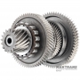 Wał napędowy mechanizmu różnicowego nr 1 VAG eHybrid DQ400 0DD - 17 (Ř 56,35 mm) / 63 (Ř 135,40 mm) / 51 (Ř 101,90 mm) / 63 (Ř 153,80 mm)