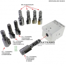 Adapter do testowania elektrozaworów Normal High AW TF-60SN 09G 09K 09M & Toyota A750E A760E