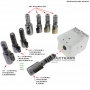 Adapter do testowania elektrozaworów Normal High AW TF-60SN 09G 09K 09M & Toyota A750E A760E