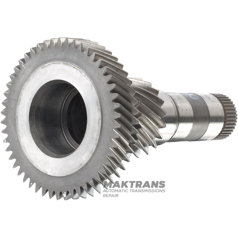 Wał wejściowy K2 DQ381 0GC - 20 zębów (Ř zew. 52,80 mm), 50 zębów (Ř zew. 99,60 mm)