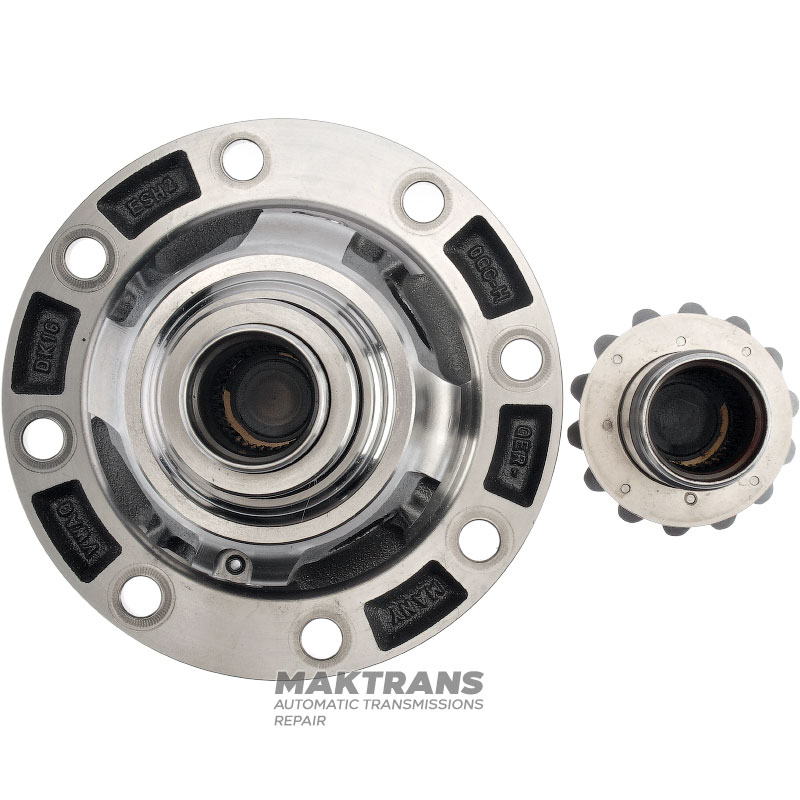 Mechanizm różnicowy FWD/2WD (bez przekładni śrubowej) VAG DSG7 DQ381 0GC