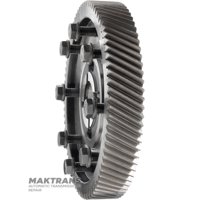 Mechanizm różnicowy zębaty walcowy VAG eHybrid DQ400 0DD - 78 zębów (Ř zew. 230,60 mm), Ø wew. 42,85 mm, 8 śrub mocujących
