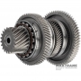 Wał mechanizmu różnicowego nr 1 VAG eHybrid DQ400 0DD - 20 zębów (Ř 66,10 mm) / 63 zębów (Ř 135,40 mm) / 51 zębów (Ř 101,90 mm) / 63 zębów (Ř 153,80 mm)