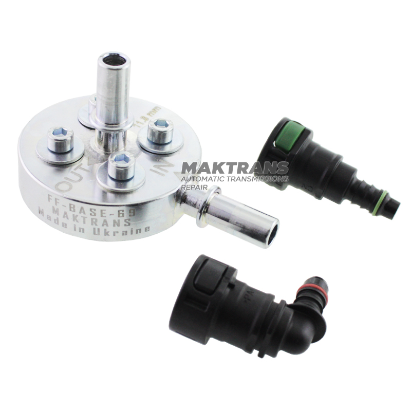 Adapter dodatkowy filtr ASB D69 na wąż 10 mm
