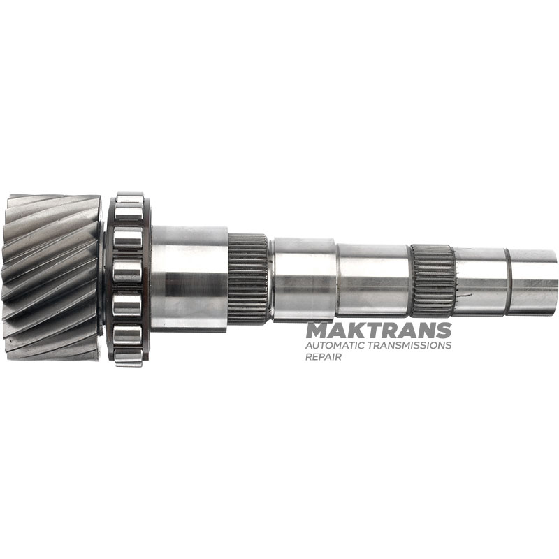 Wał wyjściowy nr 2 VAG eHybrid DQ400 0DD - długość wału 238 mm, 22 zęby (Ř zewnętrzna 72,60 mm)