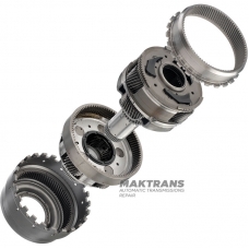 Komplet przekładni planetarnej HYUNDAI / KIA A6LF1 457803B400 457603B200 457603B201— Koło słoneczne wyjściowe (długość 96,80 mm) / Koło słoneczne nadbiegu (długość 146,45 mm)