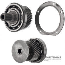 Komplet zębatek skrzyni rozdzielczej ZF 5HP19 AUDI AWD – koło napędowe 43 zęby (Ř zew. 89 mm) / koło napędzane 34 zęby (Ř zew. 71 mm)