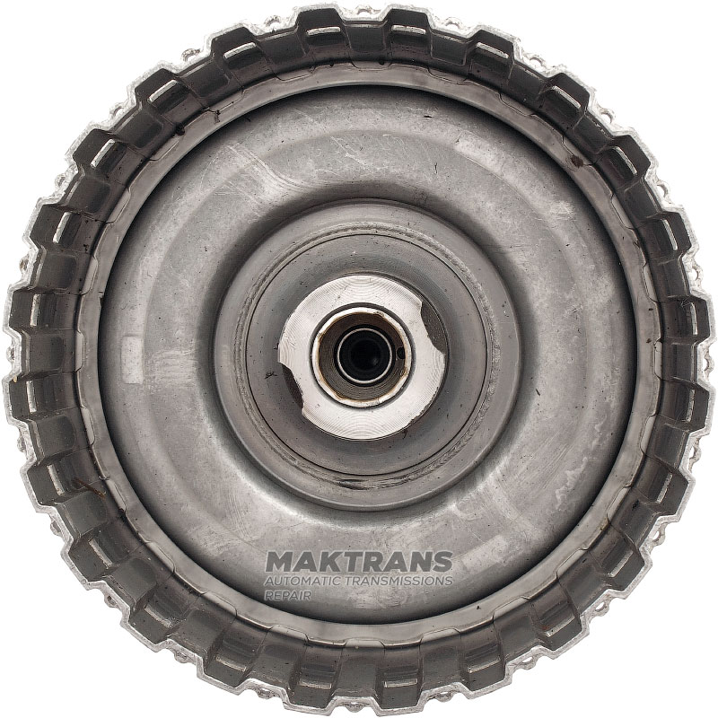 Wał wejściowy / bęben E Sprzęgło (bez zestawu tarcz, bez tłoków) ZF 6HP19 (BMW) / [całkowita wysokość wału 297 mm, korona 71 zębów] - używane i sprawdzane