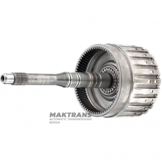 Wał wejściowy / bęben E Sprzęgło (puste, bez tłoków i tarcz) ZF 6HP26 ZF 6HP28 - (całkowita wysokość wału 304 mm, średnica zewnętrzna wału u podstawy bębna 30 mm)