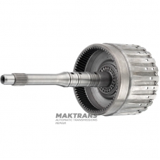 Wał wejściowy / bęben E Sprzęgło (puste, bez tłoków i tarcz) ZF 6HP26 ZF 6HP28 1068102390 - (całkowita wysokość wału 308 mm, zewnętrzna średnica wału u podstawy bębna 30 mm)