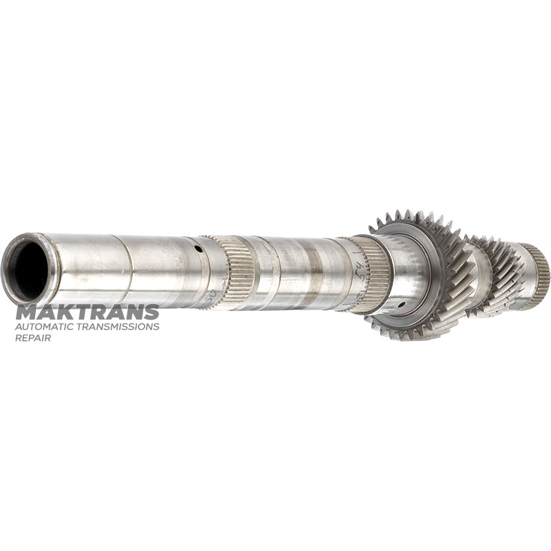 Wał wtórny VAG 0CL DL382 (4WD) 0CL311201J - długość wału 431 mm, 31 zębów (Ř zew. 78,10 mm) / 27 zębów (Ř zew. 51,75 mm)