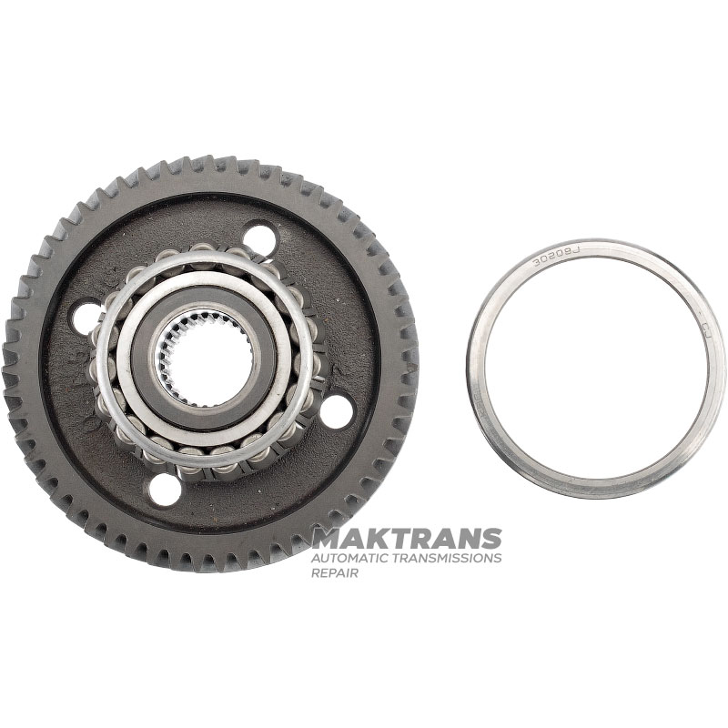 Koło zębate napędzane wałka mechanizmu różnicowego A4AF3 A4BF2 - 55 zębów (Ř zewnętrzna 134,45 mm), 27 wypustów