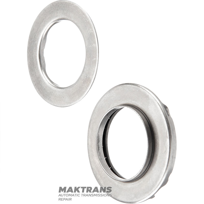 Łożysko igiełkowe oporowe Mercedes-Benz 722.6 - (45,25 mm X 26,95 X 3,30 (6,45) mm) jest instalowane pomiędzy przekładniami przekładni K2 a środkową przekładnią planetarną