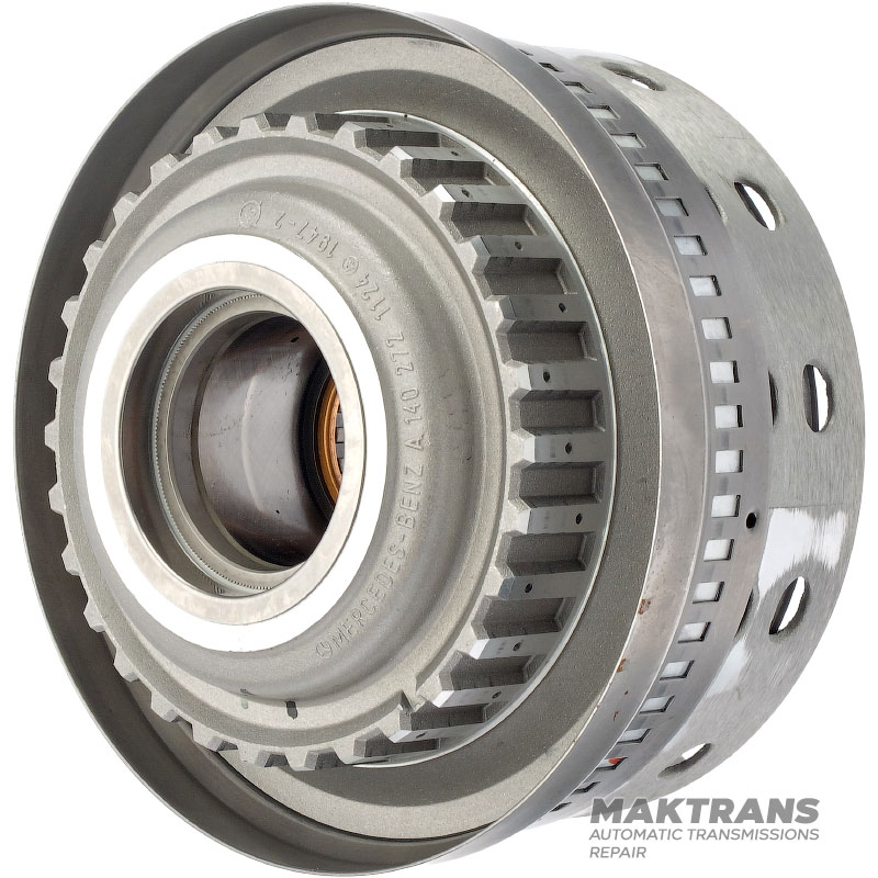 Kosz K1 Sprzęgło 722.6 Mercedes-Benz A1402720025 A1402720226 - 50 zębów (Ř zew. 81,60 mm), 5 dwustronnych tarcz ciernych (całkowita grubość kompletu 30,75 mm)