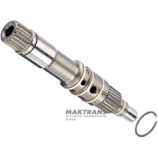 Wał wejściowy JATCO JF017E – długość wału 170,85 mm, 20 rowków (średnica zewnętrzna 21,80 mm) / 22 rowki (średnica zewnętrzna 24,45 mm)