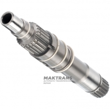 Wał wejściowy JATCO JF017E – długość wału 170,85 mm, 20 rowków (średnica zewnętrzna 21,80 mm) / 22 rowki (średnica zewnętrzna 24,45 mm)