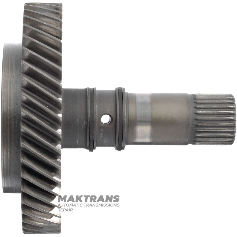 Koło zębate napędowe pary śrubowej JATCO JF403E / RE4RF04A - wysokość całkowita 122 mm, 46 zębów (Ř zewnętrzna 122,55 mm)