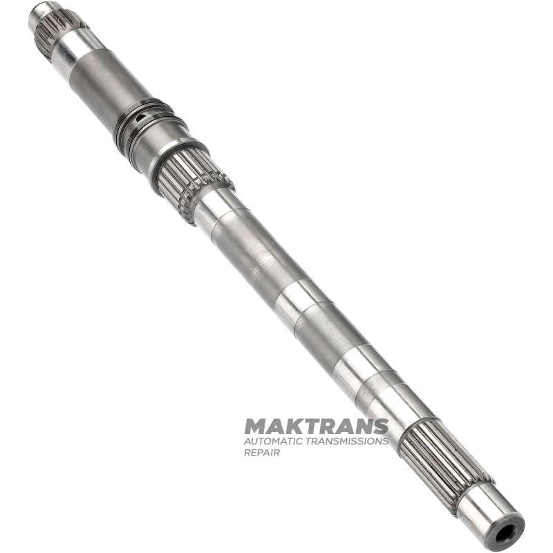 Wał wejściowy HYUNDAI KIA A4CF1 A4CF2 4575323000 - długość wału 335 mm, 20 wypustów (Ř zew. 21,85 mm) / 22 wypustów (Ř zew. 17,95 mm)