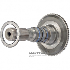 Wał wyjściowy SSANGYOUNG DSI M78 0578-671128 0578-671126 - długość wału 156 mm, 38 wypustów (Ř zewnętrzna 30,70 mm)