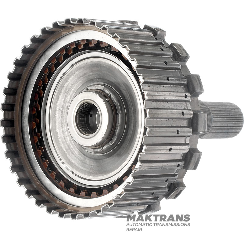 Wał wyjściowy 4WD / bęben K27 Sprzęgło NISSAN GE9R01A / JATCO JR913E - 5 tarcz ciernych, wysokość całkowita 206 mm (30 wypustów, średnica zewnętrzna 31,45 mm)