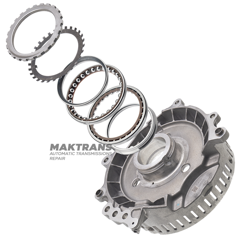 Piasta centralna / bęben B1 Hamulec / piasta przekładni Przeniesienie napędu TOYOTA UA80 3570448041 357040E010 - z oryginalnymi (OEM) używanymi łożyskami, regenerowanym czopem do łożysk kulkowych