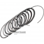 Zestaw tarcz stalowych i ciernych 3-5-R Clutch 6L45 / 6L50 24225569 24237663 - 4 tarcze cierne (całkowita grubość zestawu 22,90 mm)