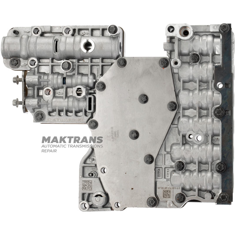 Korpus zaworu (nieregenerowany) bez elektromagnesów FORD 10R80 / 10R60 HL3P-7A101-AF HL3P-7A092-AD JL3P-7Z490-CA — bez zaworu ręcznego