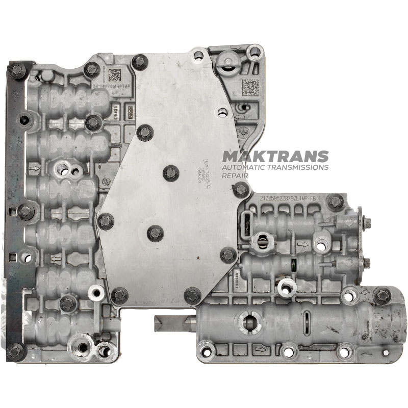 Blok zaworowy bez elektrozaworów FORD 10R80 / 10R60 HL3P-7A101-MB HL3P-7A092-AD JL3P-7Z490-FB - z zaworem ręcznym