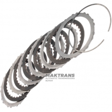 Komplet tarcz stalowych i ciernych Overdrive Clutch R4A51 R5A51 V4A51 V5A51 - (5 tarcz ciernych, całkowita grubość zestawu 25,30 mm)