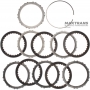 Komplet tarcz stalowych i ciernych Overdrive Clutch R4A51 R5A51 V4A51 V5A51 - (5 tarcz ciernych, całkowita grubość zestawu 25,30 mm)